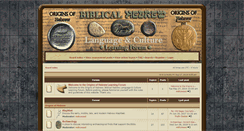 Desktop Screenshot of originsofhebrew.com